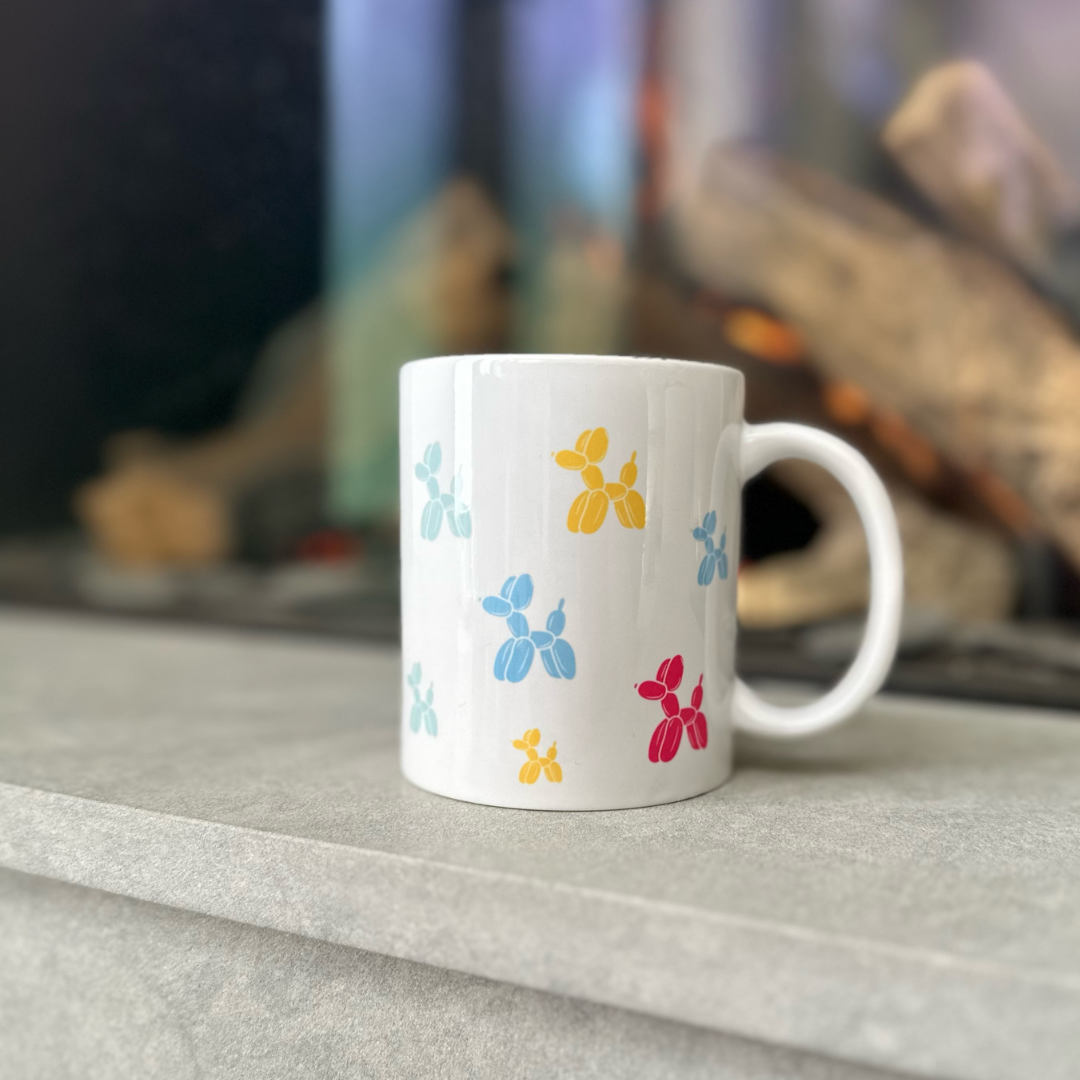 Balloon Dog Ceramic Mug