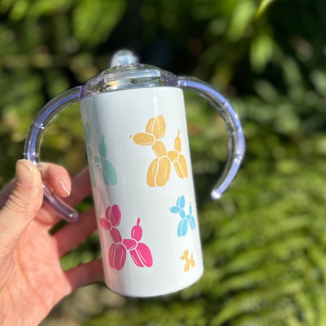Balloon Dog Sippy Tumbler