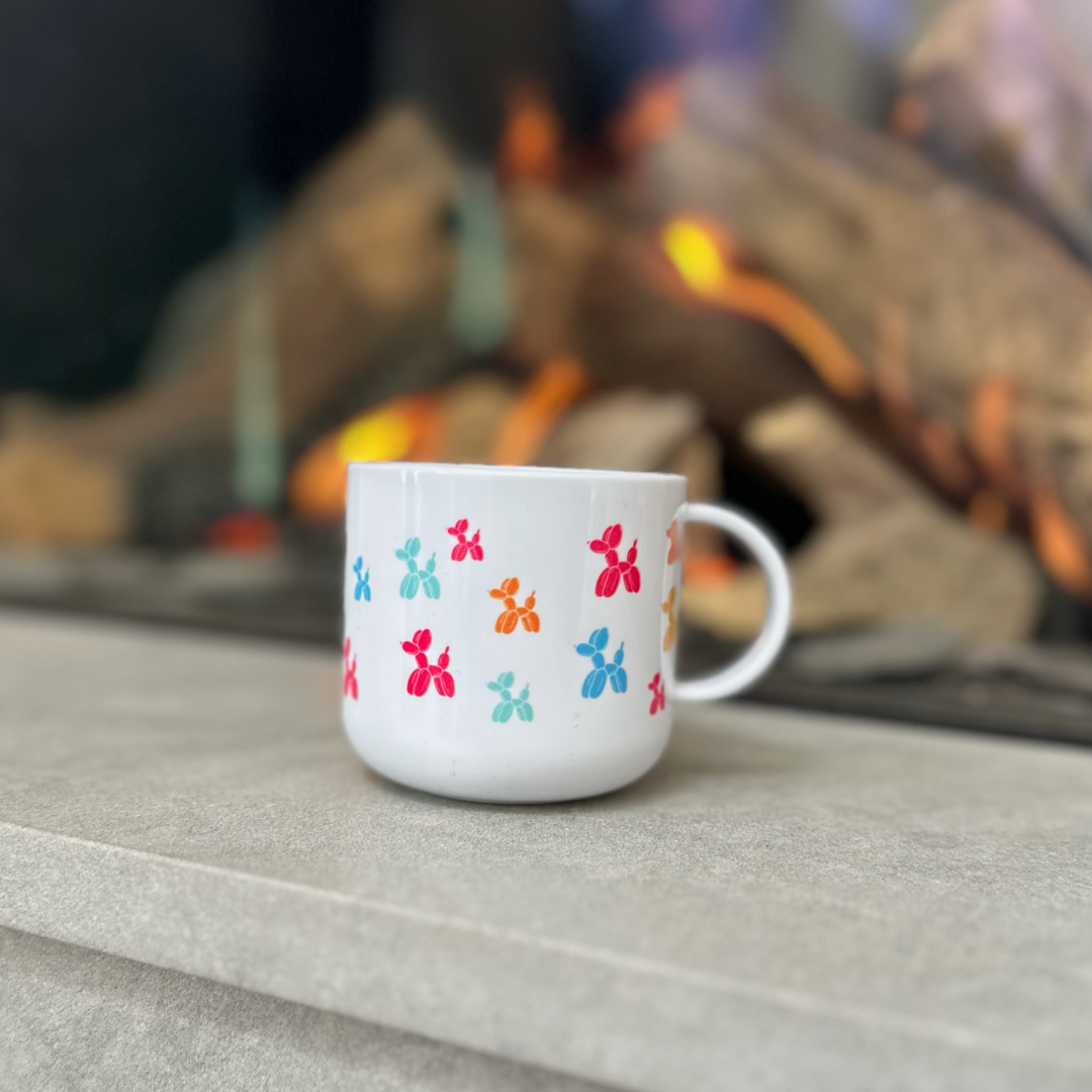Balloon Dog 6oz kids mug