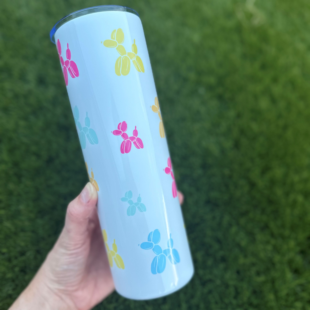 Balloon Dog Skinny tumbler