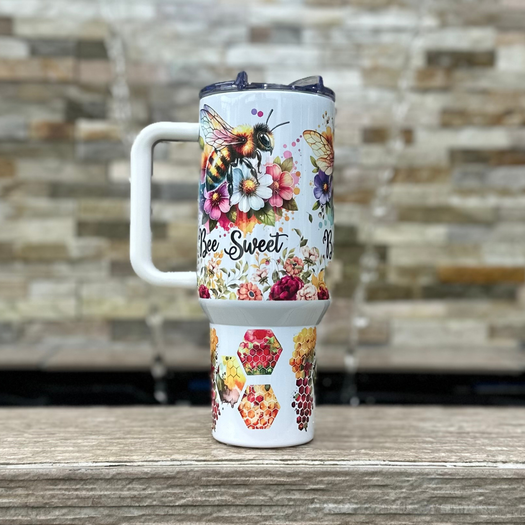 Bee Happy Tumbler