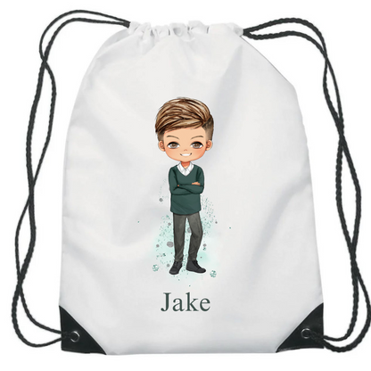 School Drawstring Bag