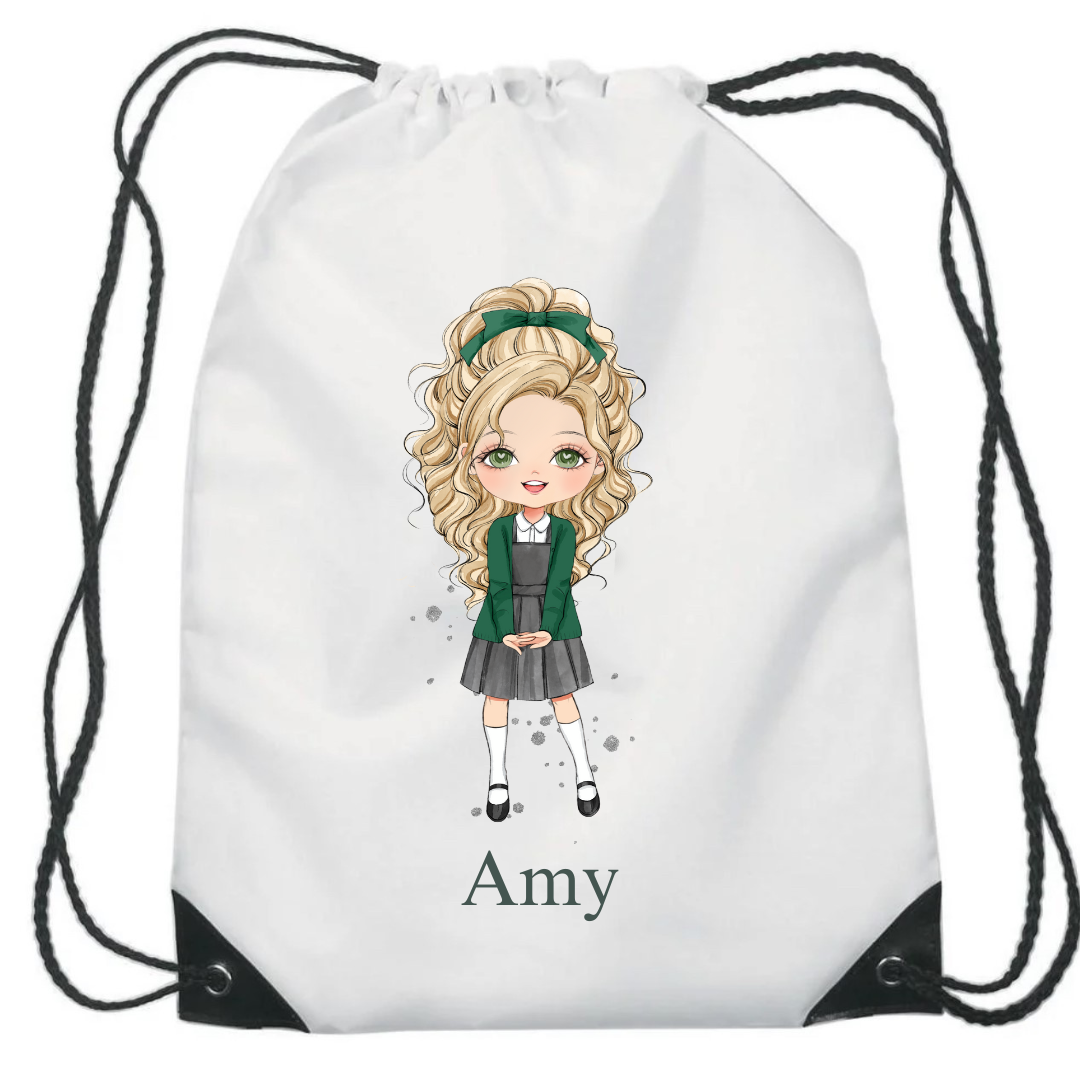 School Drawstring Bag