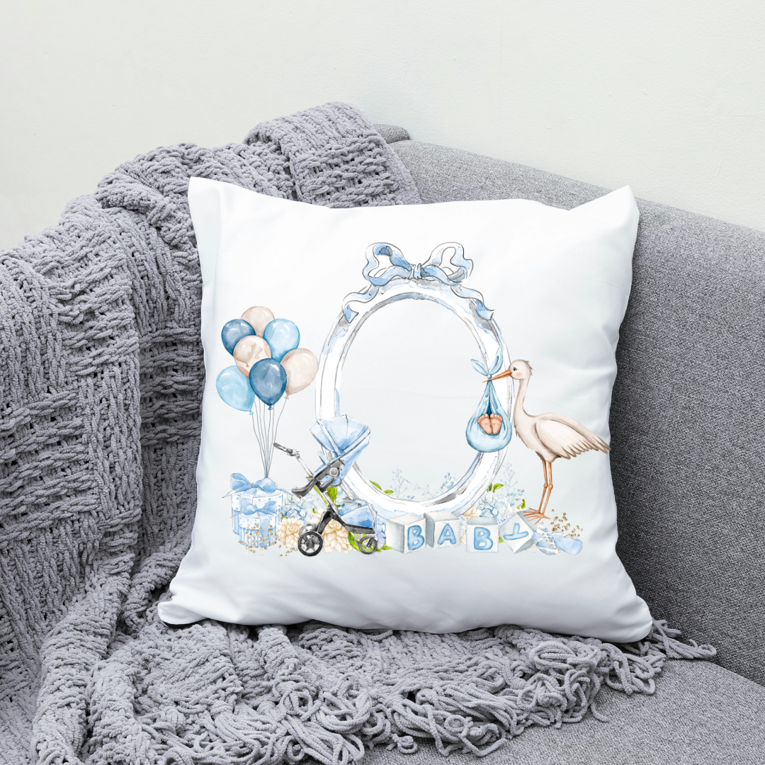 Personalised New Baby Pillow